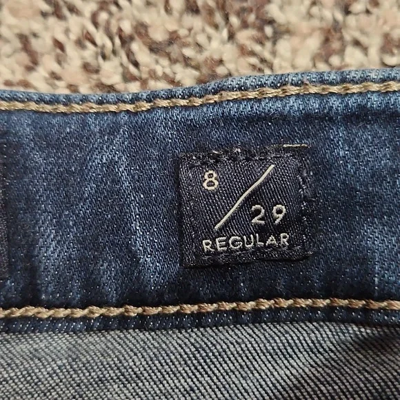 Lucky Brand High Rise Dark Blue Jeans - Picture 4 of 11